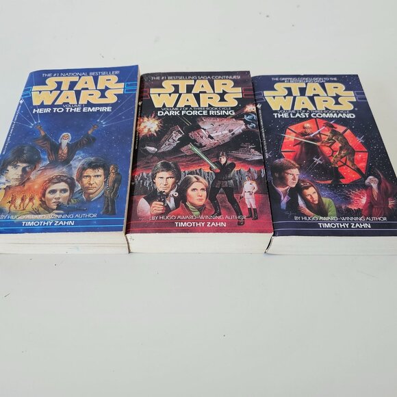 Star Wars Trilogy Heir to the Empire, Dark Force Rising, The Last Command Book - Picture 2 of 5